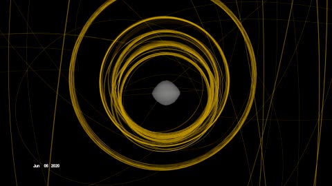 OSIRIS-REX Slings Orbital Web Around Asteroid to Capture Sample | 4K