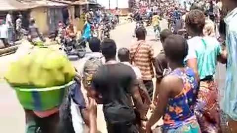 Police and Bike riders Saga in Sierra Leone