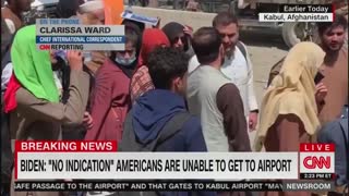 CNN: 10 Hours With No Evacuees Out of Afghanistan Is A Disaster!