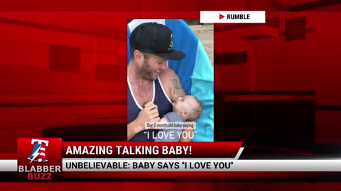 Amazing Talking Baby!