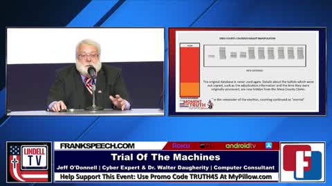 Jeff O'Donnell & Dr. Walter Daugherity Reveal Inside Election Machine from Mesa County, CO