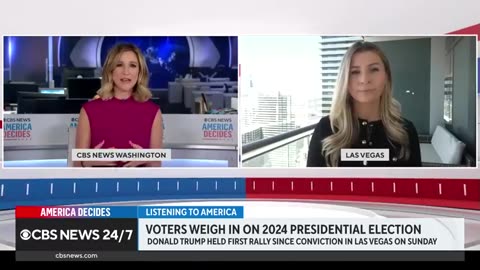 Nevada voters discuss 2024 race CBS News