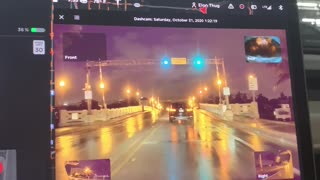 Tesla Technology Saves Man in Road