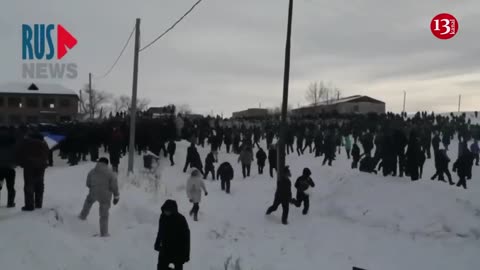 Thousands of residents protested in the Russian republic of Bashkortostan