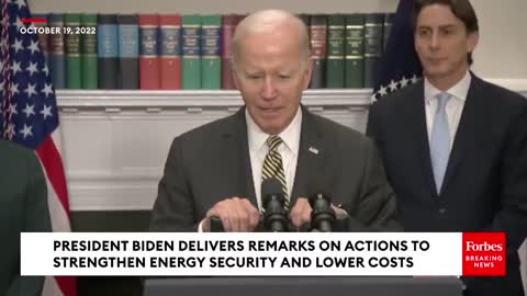 BREAKING: Biden Asked Point Blank If Oil Release From Reserves Is 'Politically Motivated'