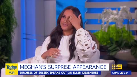 Meghan Markle makes surprise appearance on Ellen | Today Show Australia