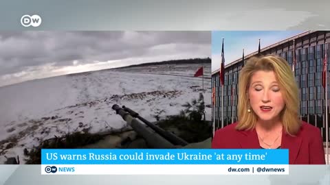 US warns Russia could invade Ukraine 'at any time' | DW News