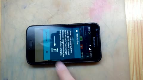 Restoration destroyed abandoned phone Samsung Galaxy S II LTE --- AF invention