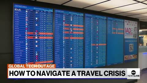 Airlines struggle to get back on track after tech outage| Nation Now ✅