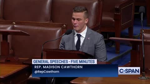 Rep. Madison Cawthorn: "You might amend a bill, but you'll never amend biology."