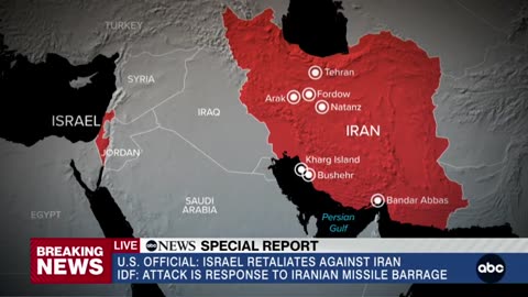 SPECIAL REPORT: Israeli missiles strike site in Iran, U.S. officials confirm to ABC News | ABC7