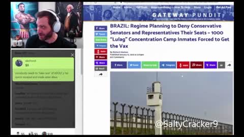 SALTY CLIP 30 BRAZIL UPDATE POLITICAL DISSIDENTS FORCIBLY VAXXED