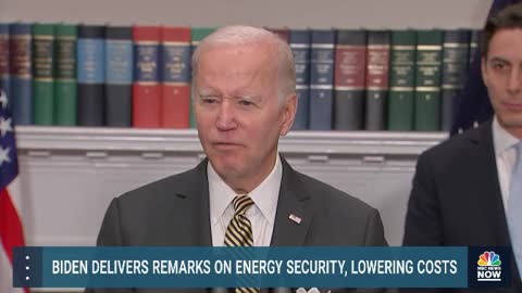 Reporter asks Biden if "it was politically motivated" to release oil from the Strategic Petroleum Reserve