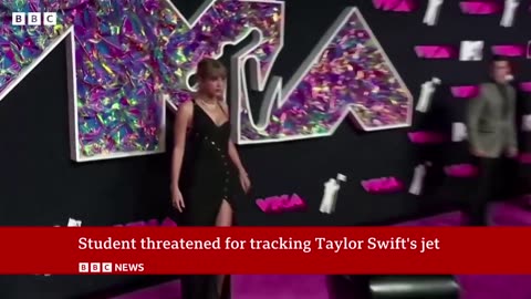 Taylor Swift threatens to sue student whotracks her private jet | BBC News