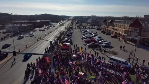 Hit and run at MAGA protest in Wauwatosa 11/21/2020