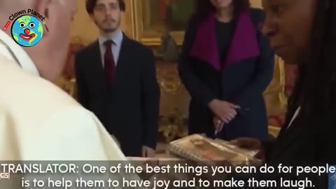 THE VIEW ~WHOOPI GOLDBERG TEARS UP AFTER POPE FRANCIS HAILS HER AS ‘VERY IMPORTANT’ DURING VATICAN CITY VISIT