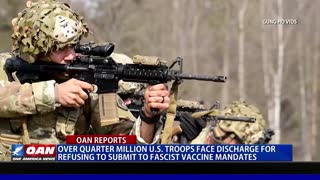 Over Quarter Million US Troops Face Discharge Over Vaccines