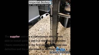 Stainless Steel Berkey Water View Spigot 10 inch-Overview