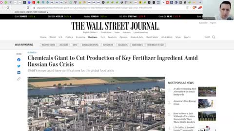 FARMERS RUNNING OUT OF FERTILIZER! - MARTIAL LAW PLANNED! - PERFECT STORM FOR GREAT RESET!