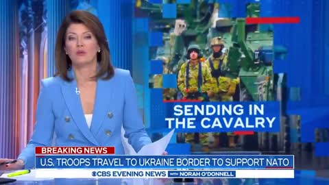 USA troops travel to Ukraine border for support