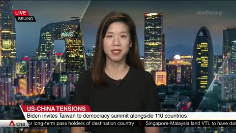 China says US making 'mistake' after Biden invites Taiwan to democracy summit