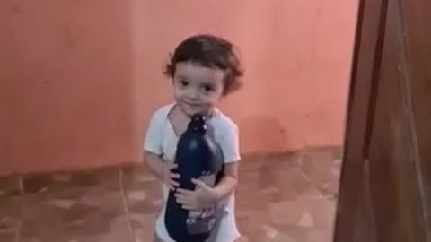 cute babies making fun