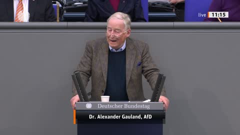 Dr. Alexander Gauland Rede vom 23.03.2022 - Bundeskanzleramt (einschl. Ostdeutschland, Integration und Kultur)