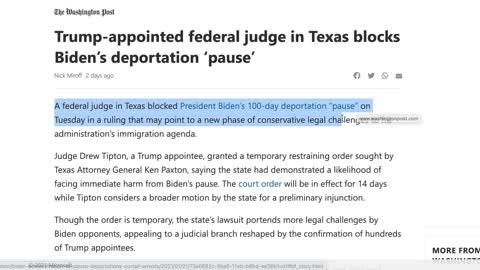 Judge Drew Tipton blocks Biden's "pause" on deportation