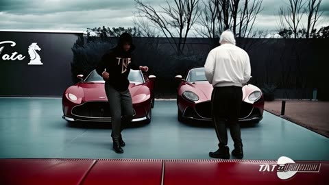 andrew tates and tristan tates new aston martin