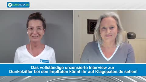 Beate Bahner - Dunkelziffer bei Impfnebenwirkungen