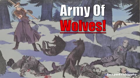 Russian & German Armies vs An Army of Wolves!!!