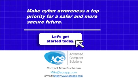 Lets talk about Cyber Security: Raise Cyber Awareness for your business