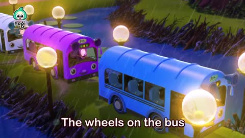 [NEW Season] The Wheels on the Bus | Sing Along with Hogi | Nursery Rhymes