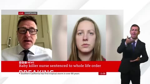 .Baby serial killer nurse Lucy Letby given whole-life sentence - BBC News