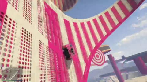 GTA V IMPOSSIBLE RACING EXTREME WALL RIDES AND STUNTS 😱