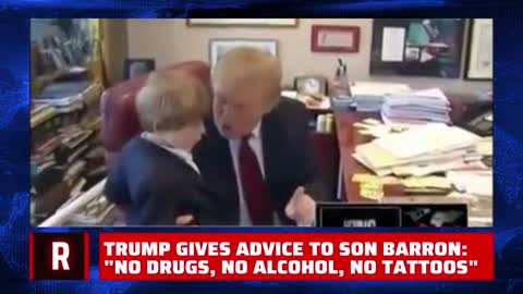 Trump Gives Surprising Life Advice to Little Barron Trump
