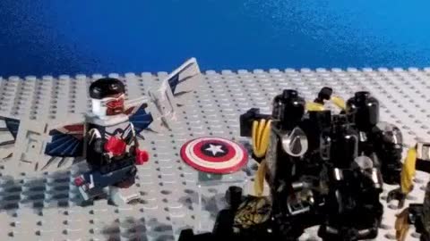 Lego Captain America Falcon