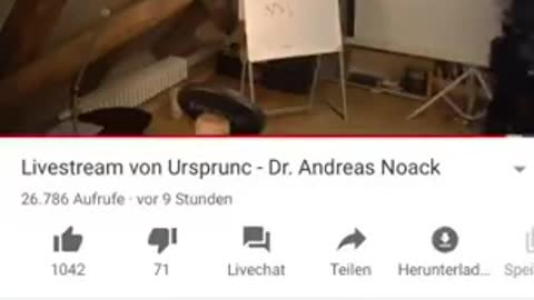 德國博士 Dr.Andreas Noack於直播時被德國警察強行破門押人