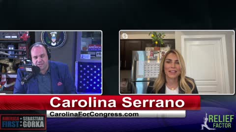 Carolina Serrano is standing up for the people of Nevada. Carolina Serrano with Boris Epshteyn