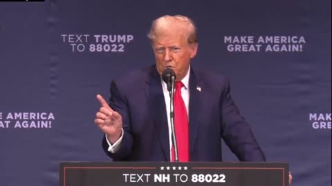 President's Trump MAGA rally in Wolfeboro, NH