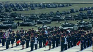 El presidente ruso forja una alianza militar euroasiática con China