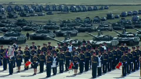 El presidente ruso forja una alianza militar euroasiática con China