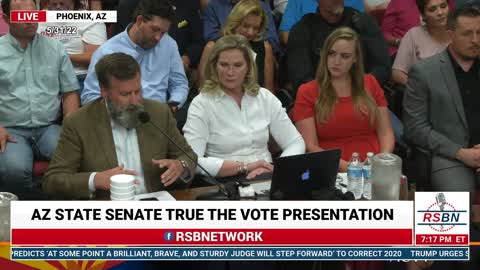 BOMBSHELL: True The Vote Presentation to Arizona Senate on Ballot Harvesting