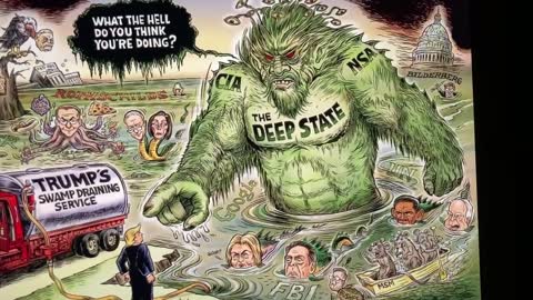 TRUMP IS DRAINING SWAMP CREATURES❤️🇺🇸✨