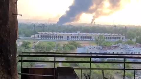 Some Ukrainian soldiers still hold out in the rubble of Severodonetsk.