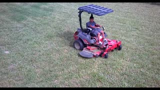 Learning to mow on Zero Turn