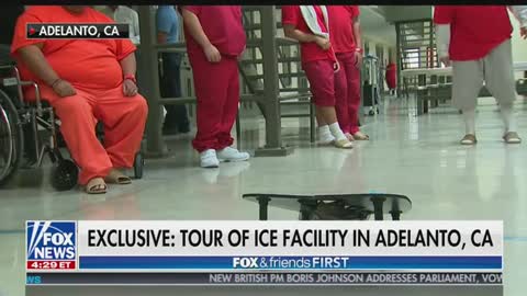 Fox News tours California migrant detention facility