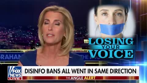 Laura Ingraham: . Dems are trying to hang on to power by shutting down free speech