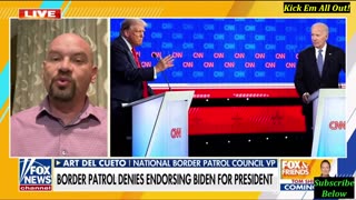 Biden Lie - Trump Only Presidential Candidate the Border Patrol Ever Endorsed