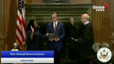 Ketanji Brown Jackson sworn in as first Black female US Supreme Court justice